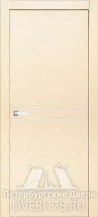 Дверь INVISIBLE PG TOLEDO 6 шпонированная в цвете Ясень слоновая кость 