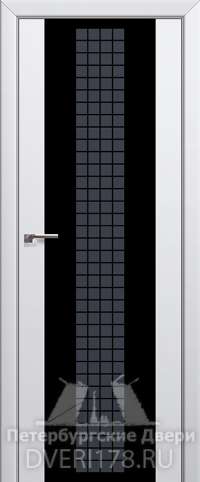 Дверь-купе 8U из экошпона в цвете Аляска стекло Futura