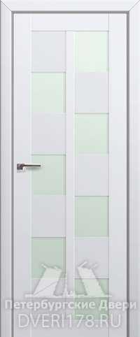 Дверь-купе 36U из экошпона в цвете Аляска стекло Матовый