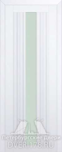 Дверь-купе 53U из экошпона в цвете Аляска стекло Матовый