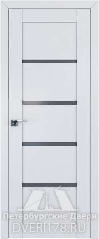 Дверь-купе 2.09U из экошпона в цвете Аляска стекло Графит