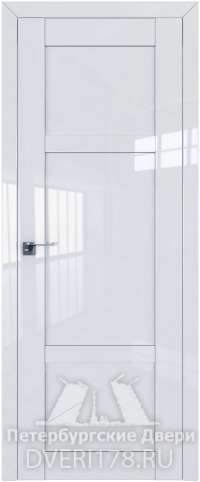 Распашная дверь 2.14L покрытая эмалью в цвете Белый люкс