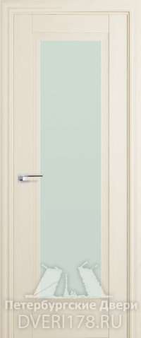 Дверь-купе 85X из экошпона в цвете Эш Вайт стекло Матовый