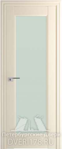 Дверь-купе 92X из экошпона в цвете Эш Вайт стекло Матовый