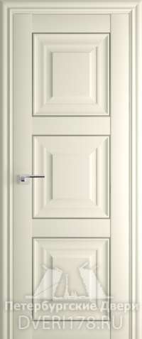 Двустворчатая дверь 96X из экошпона в цвете Эш Вайт