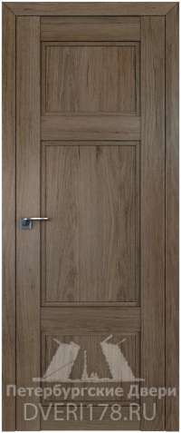 Двустворчатая дверь 2.28XN из экошпона в цвете Салинас темный