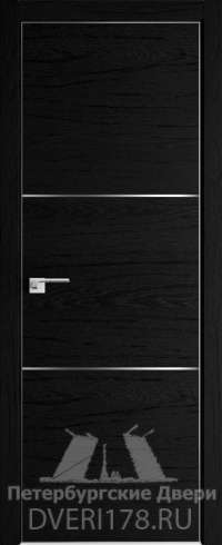 Двустворчатая дверь 2ZN из экошпона в цвете Дарк браун