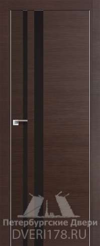 Дверь-купе 16Z из экошпона в цвете Венге Кроскут стекло VG Темно-коричневый