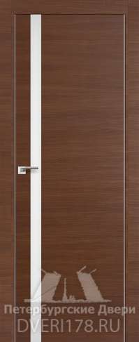 Дверь-купе 17Z из экошпона в цвете Малага Черри Кроскут стекло Белый триплекс