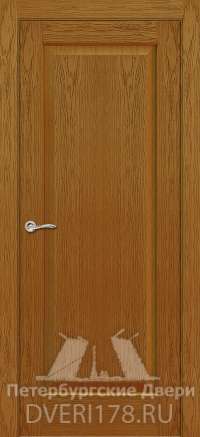 Дверь-купе ПГ Дублин 1 шпонированная в цвете Дуб карамель