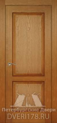 Дверь INVISIBLE ПГ Дублин 2 шпонированная в цвете Дуб карамель