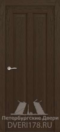 Дверь-купе ПГ Дублин 4 шпонированная в цвете Дуб сандал