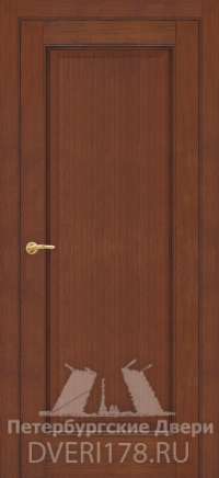 Дверь-купе ПГ Палермо 1 шпонированная в цвете Дуб коньяк