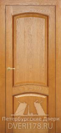 Дверь-купе ПГ Палермо 4 шпонированная в цвете Дуб карамель