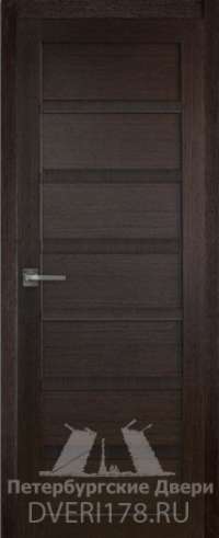 Дверь-купе ДГ Квадро 1 из экошпона в цвете Венге