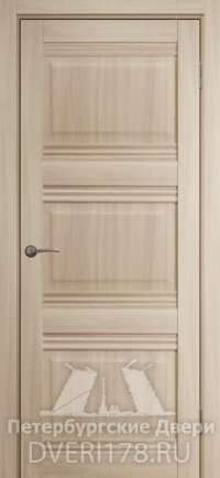 Дверь INVISIBLE ДГ Мадрид-3 из экошпона в цвете Ясень шимо