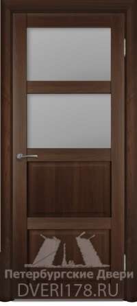 Дверь INVISIBLE ДО Рим-12 из экошпона в цвете Венге стекло Сатинат Белый