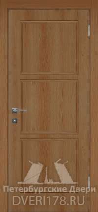 Дверь-купе ДГ Капри из экошпона в цвете Тик