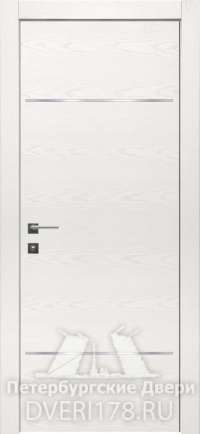 Дверь-купе PG TOLEDO 2 шпонированная в цвете Ясень белый