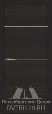 Дверь ДГ Сити 3 из экошпона в цвете Дуб Антик