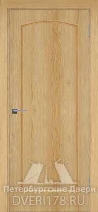 Дверь INVISIBLE ДГ Веста 4/2 из экошпона в цвете Дуб Янтарь