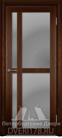 Дверь INVISIBLE ДО Интеграл 21 из экошпона в цвете Венге стекло Сатинат Белый